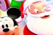 Santa and Mickey
