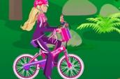 Estilo de bicicleta de Barbie
